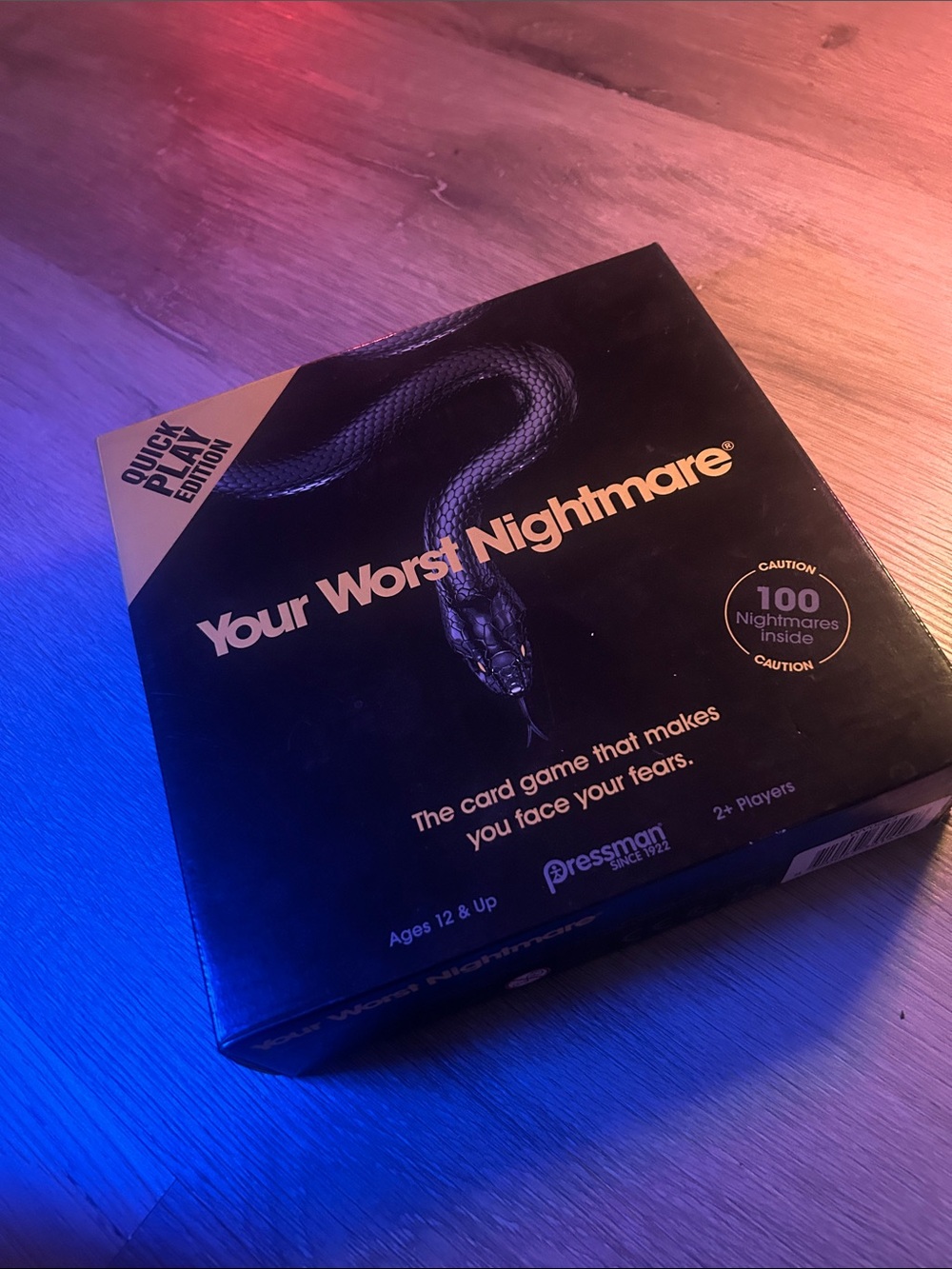 Your Worst Nightmare Card Game